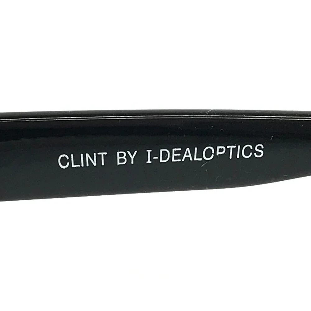 Casino Eyewear Eyeglasses Frames CLINT EBONY Black Rectangle Full Rim 60-19-150